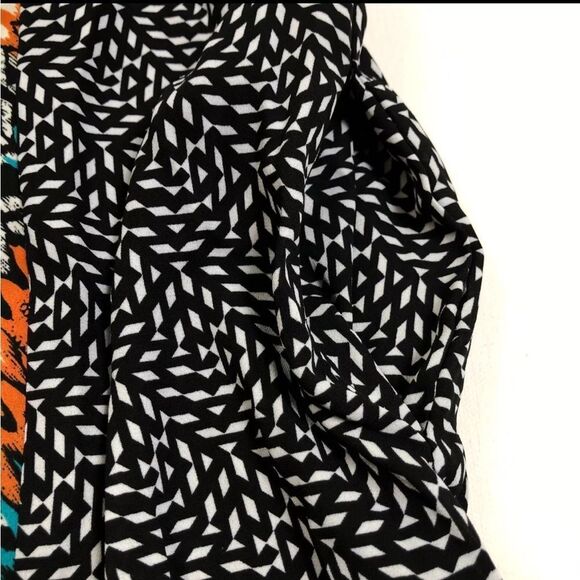 Xhilaration Tank Dress Women’s SP Multicolor Geometric Scoop Sleeveless Summer - Picture 3 of 11